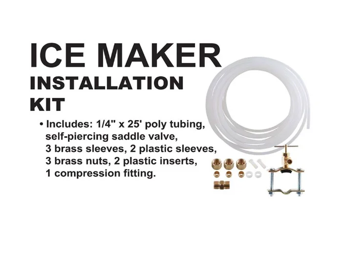 1/4 25 Feet With Self Piercing Saddle Valve Ice Maker And Humidifier