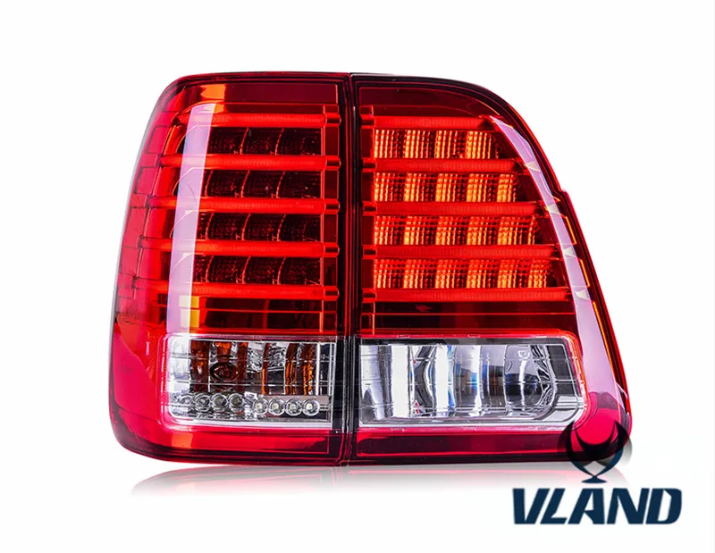 China VLAND Factory for Land Cruiser taillight for 2000 2001 2002 2004 2005-2007 for Land Cruiser LED tail light wholesale price