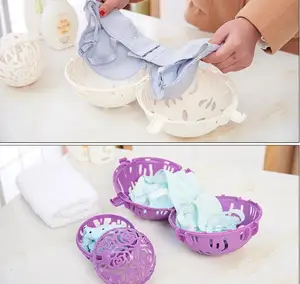 Image of wiipu Dual Ball Bra Saver Hot Washers Laundry Washing Ball
