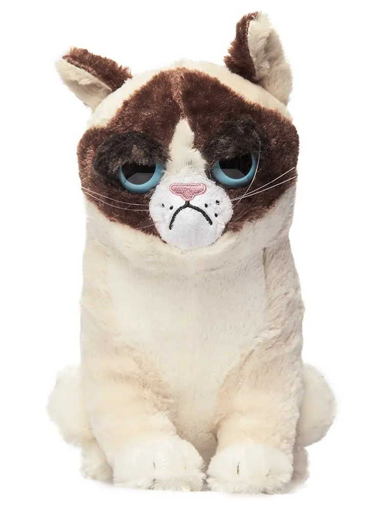 grumpy stuffed animal