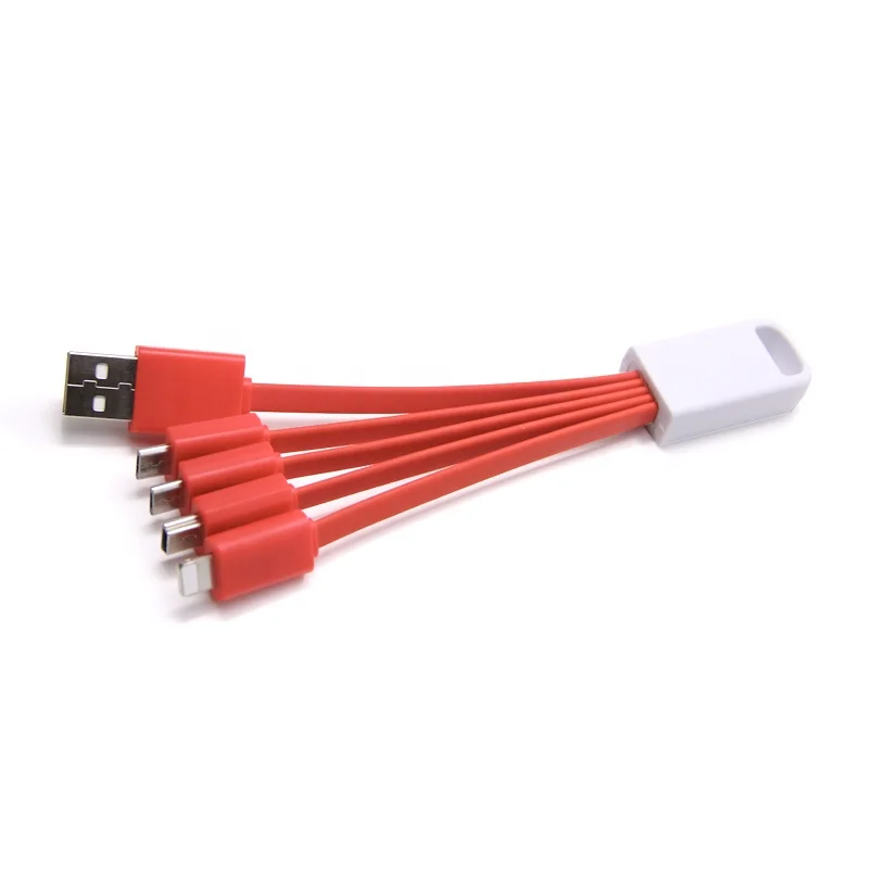

Wholesale Fast Multi Charging Data Micro Mobile Phone SB Cable 5 in 1