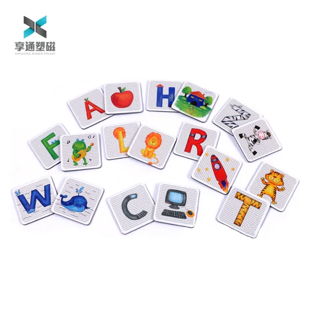 52pcs Alphabet Paired Flash Cards For Children Educational