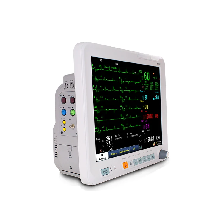 Multi-parameter Portable Clinic Multi Function Patient Monitor 