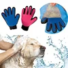 Pet Grooming Glove Brush Dog Cat Dirt Hair Fur Removal Pet Deshedding Glove