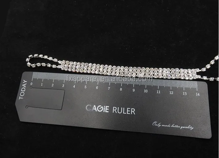 
New Wedding Decorative Diamond Rhinestone Tensible Ankle Chain G0010 