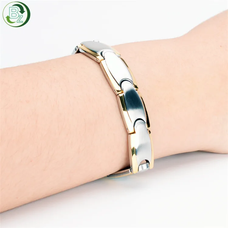 

Fashion stainless steel jewelry power band energy magnetic men bracelet