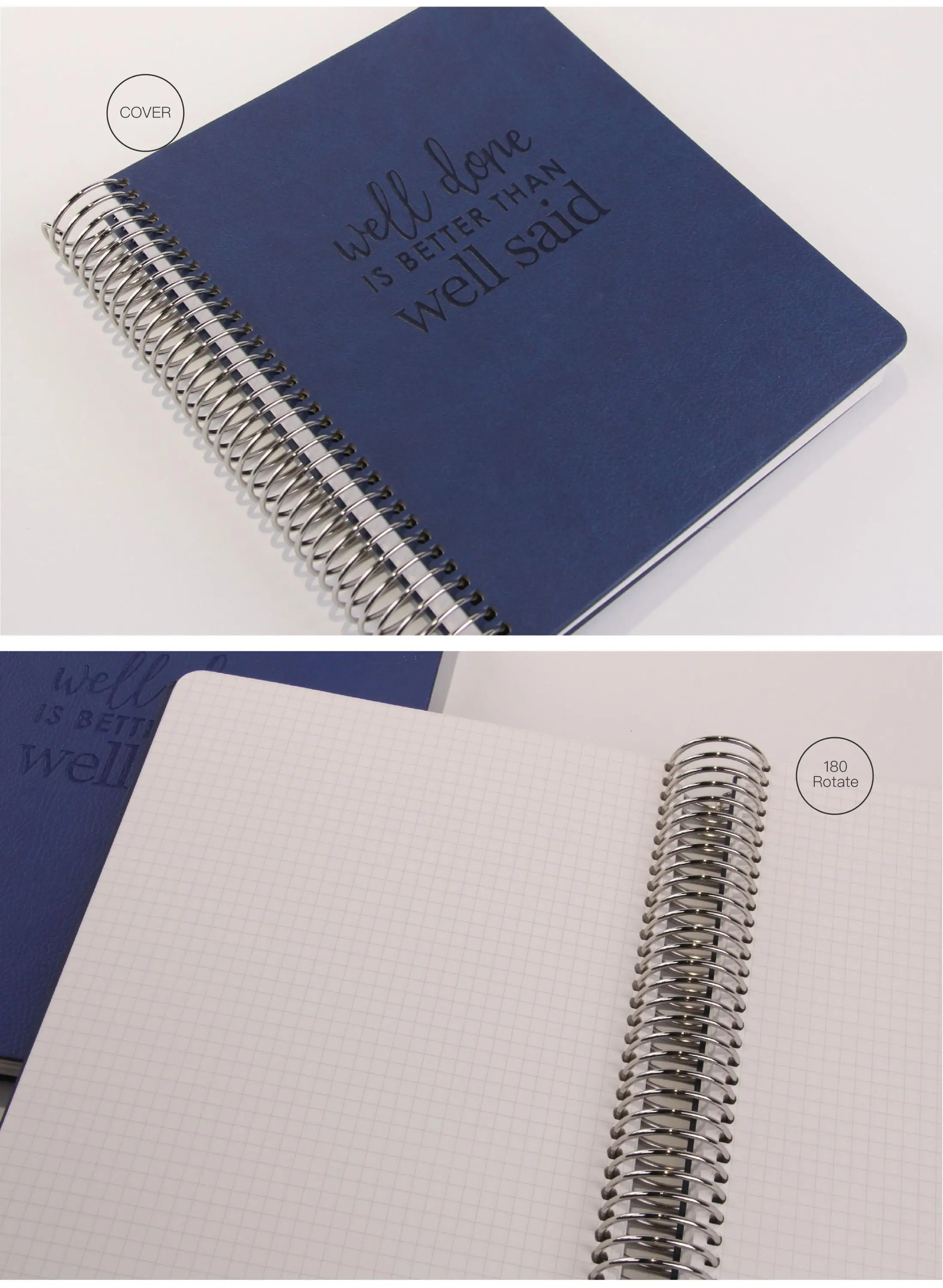 print spiral bound notebook