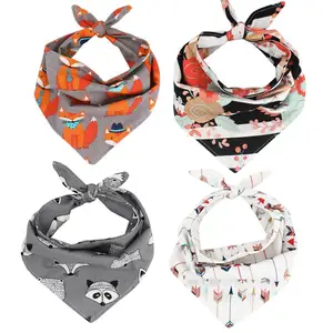 Image of Wholesale Eco Friendly Personalized Cotton Dog Bandana