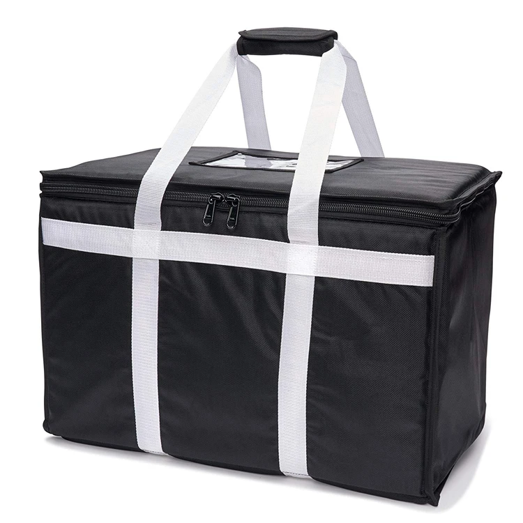 

Food Delivery Bag Insulated for Grocery Travel Tote, Commercial Meal Prep, Catering and Restaurant Service