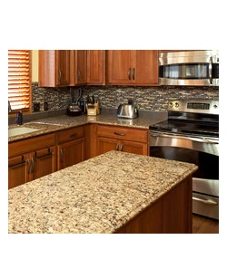 High Quality Eased and Polished Artic Cream granite kitchen countertops and vanity tops for project