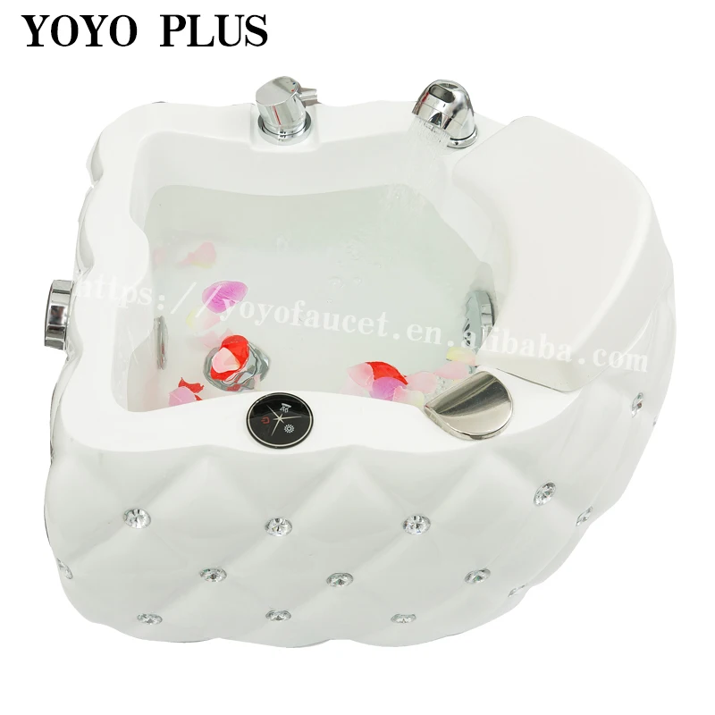 Hot Sale Pedicure Basin Portable White Spa Pedicure Bowls Pedicure Sink