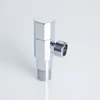 Fashion style manual control water check brass shower angle valve