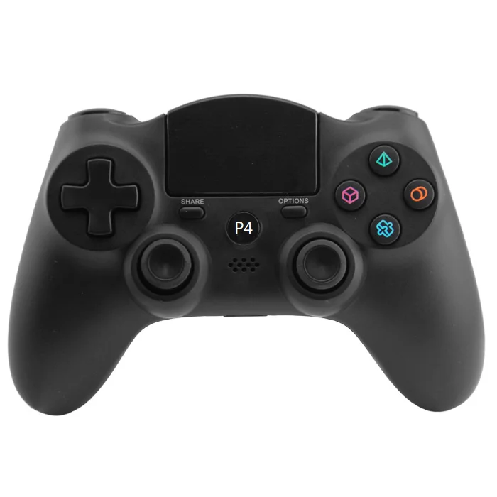 

YLW New Model Black Wireless Gaming Controller Bluetooth Gamepad Joystick for P4