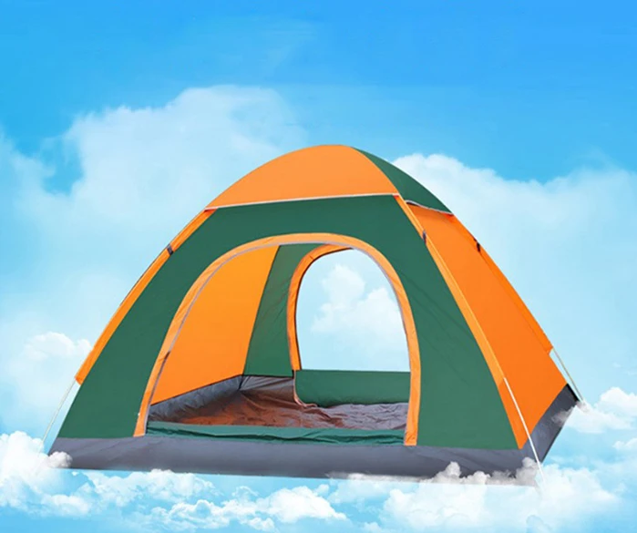 2 Person Double Layer Camping Tent,Double Person 4 Seasons Waterproof