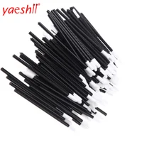 

Yaeshii Christmas 100Pcs Disposable Applicator Wands Lip Brush Gloss Lipstick Cleaners Makeup Tool