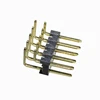 2.54mm pitch Gold Plated Right Angle Pin Header