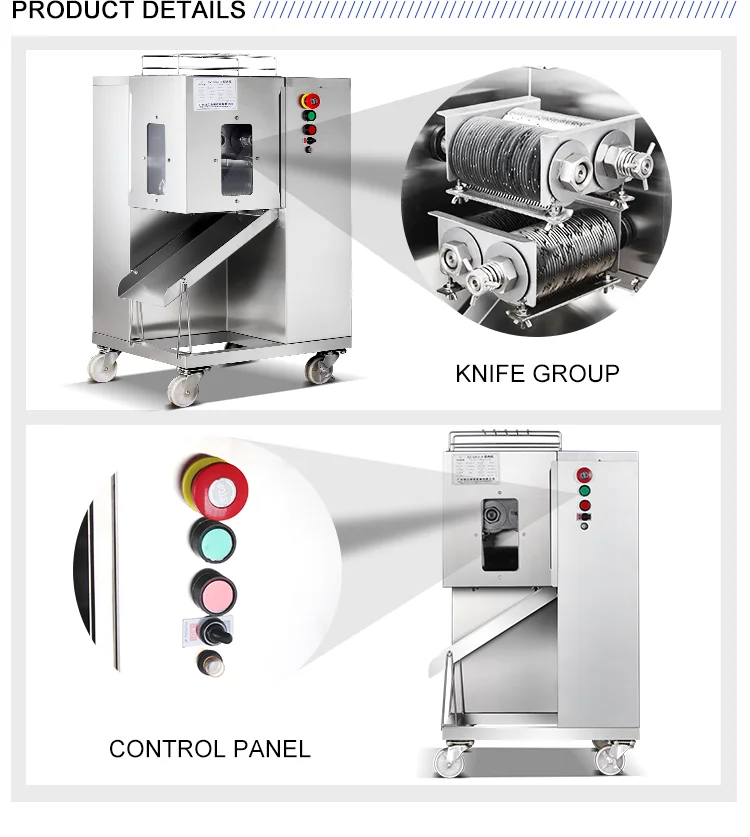 Commercial Meat Strip Cutter Machine China Electric Meat Cutting