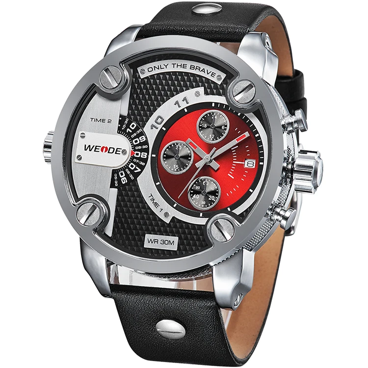 

New China brand wrist watches 3 ATM water resistant luxury man Weide wrist watch men