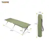 high quality folding camping cot aluminum folding bed cot for adult army bed