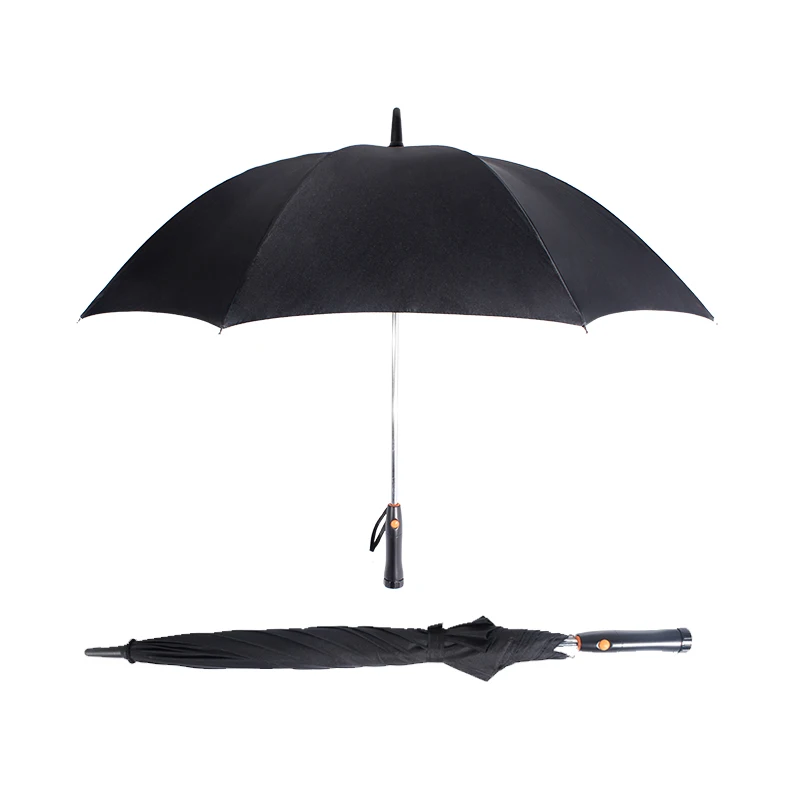 Manual auto Open Windproof Promotional umbrella with fan