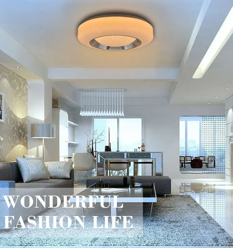 China supplier ceiling led lighting for livingroom with decorative lamp cover of ceiling light