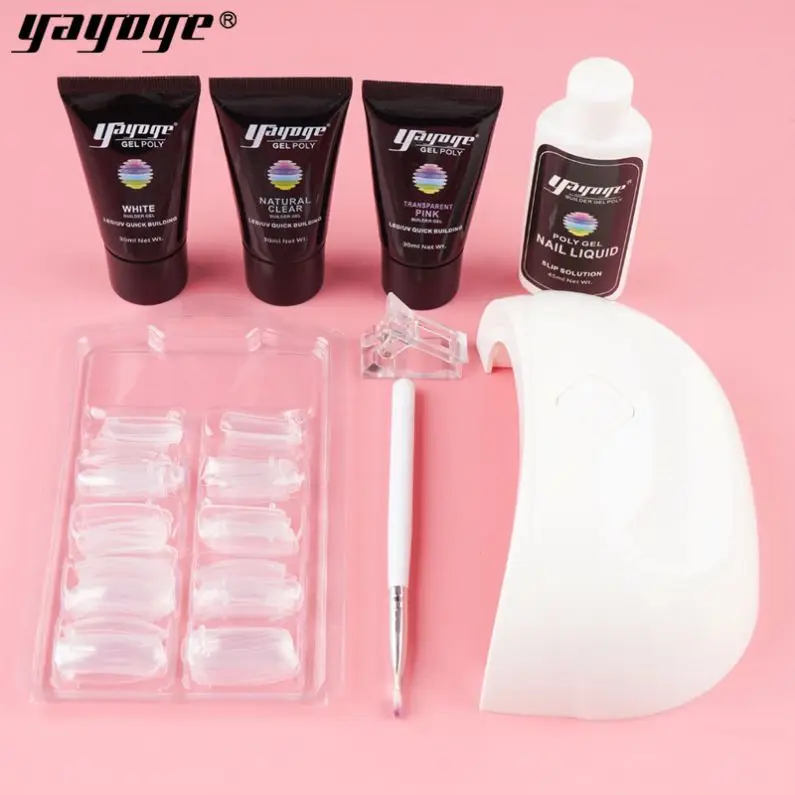 

Extension Clip Brush Starter Kit Uv Nail Gel