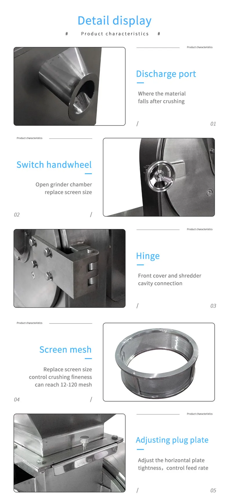 pepper grinding machine
