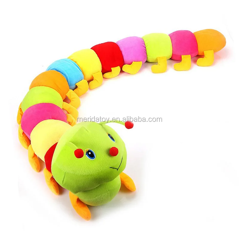giant stuffed caterpillar