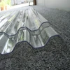 Transparent polycarbonate corrugated wave plastic roofing sheet for workhouse daylight roof