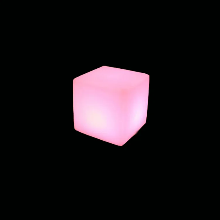 
Led nightclub furniture 16 color glow rechargeable rgb led cube table 