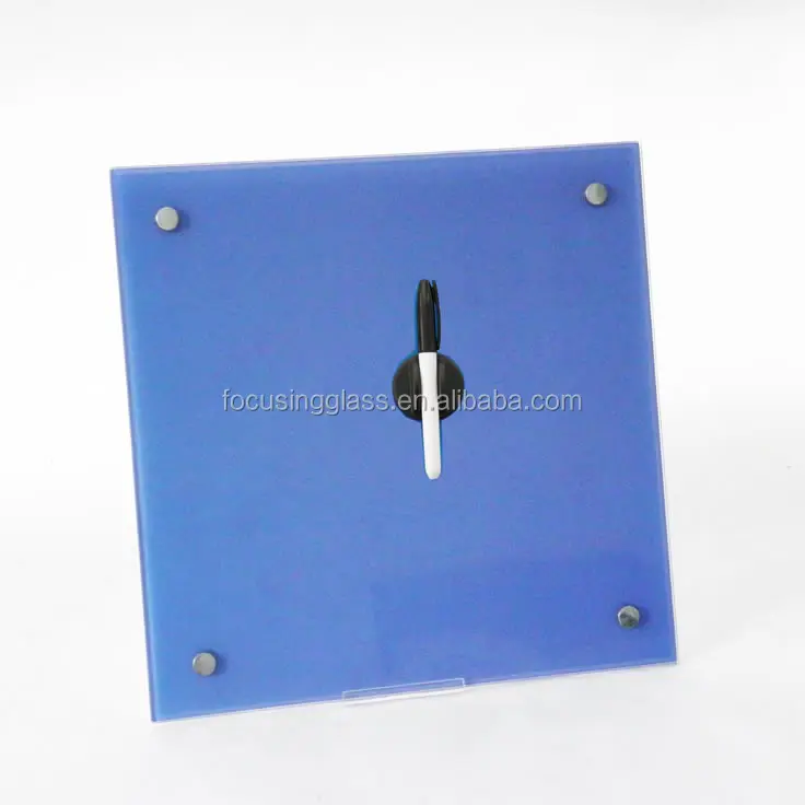 
Custom good quality glass magnetic memo board / office glass drawing boards 