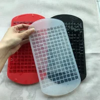 

160 Grids Food-Grade Silicone Mini Tiny Ice Cube Easy Release Flexible Stackable Ice Tray