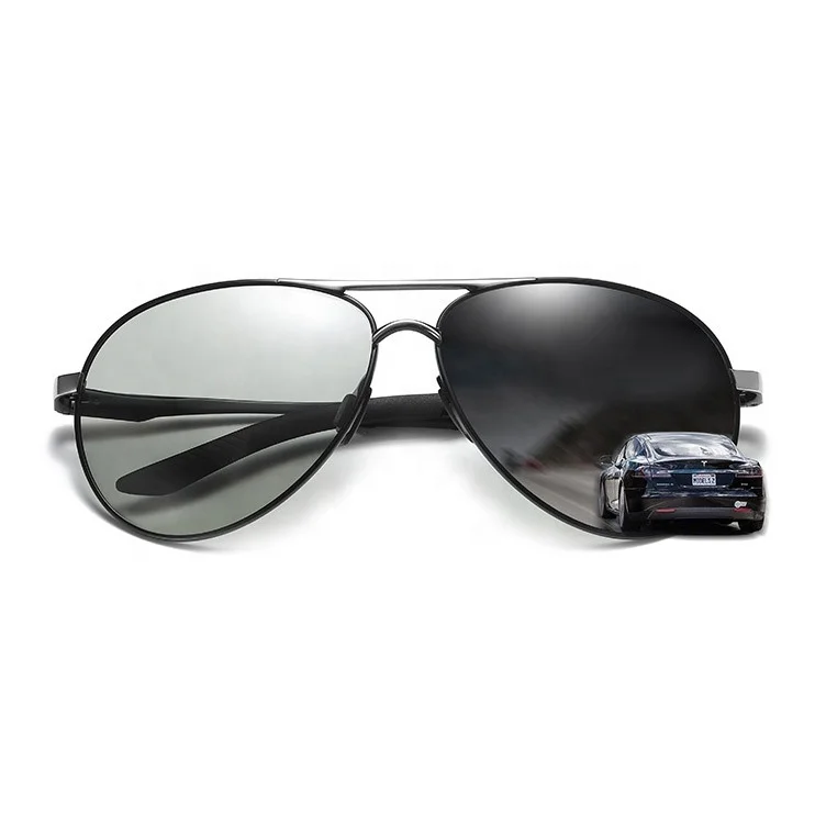 

66026 Superhot Eyewear 2019 Polarized Photochromic Lenses Sun glasses Men Color Changing Driving Sunglasses