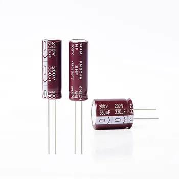 Knscha 330uf 16v Aluminum Electrolytic Capacitors,high Temperature 