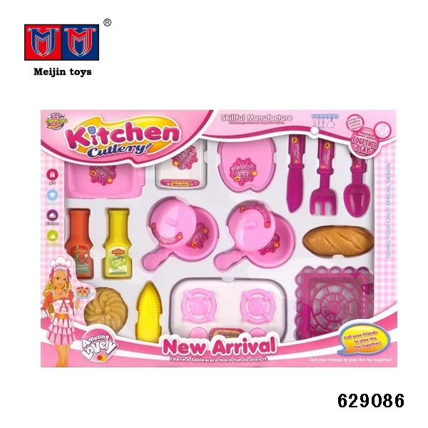New Arrival Plastic Kids Kitchen Set Kitchen Item Toy For Sale
