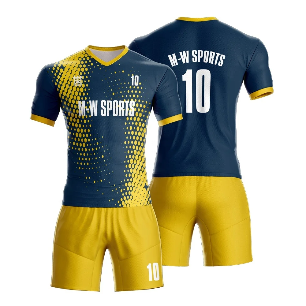 

M-W Sports Design Your Own Cheap Soccer Jersey Teams Men Soccer Uniform Custom Sublimation Soccer Jersey, Custom color