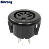 Female 5P DIN Panel Mount Keyboard Cable Connector Adapter