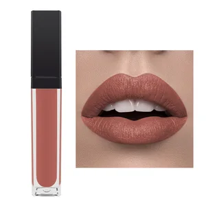 Free Sample 27 Colors Private Label Matte Makeup Lipgloss Waterproof Make Your Own Lip Gloss