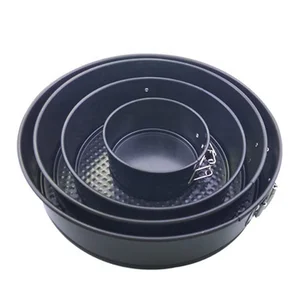 sticky carbon steel cake pan high temperature coating baking pan