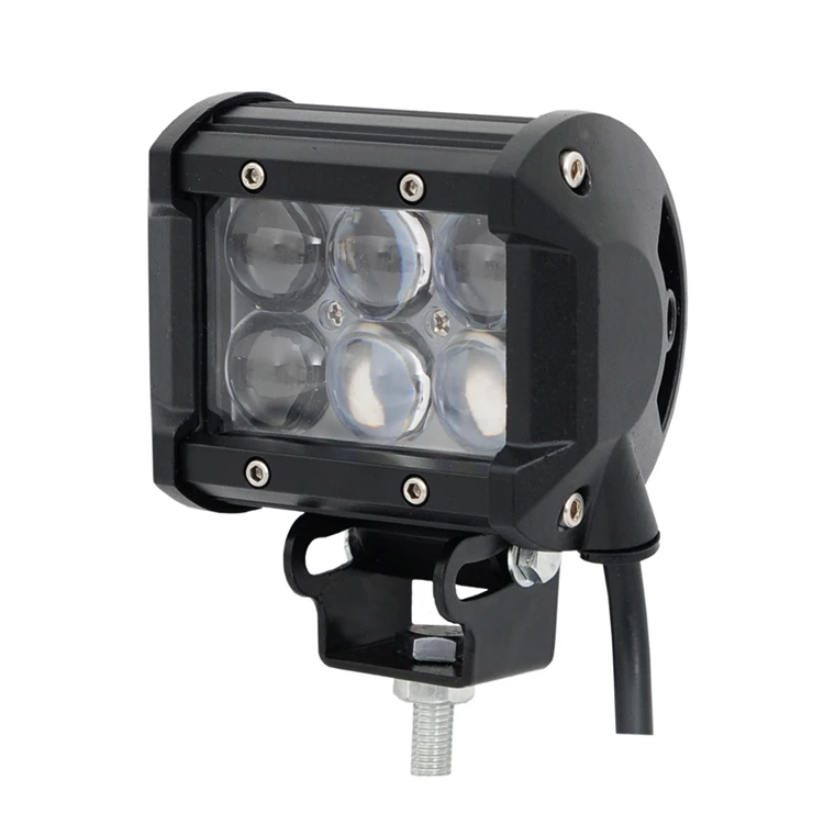 Spot 4inch 4d 18w roof mount led mini bar light wreck 12volt china light auto led work light bar