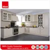 Granite stone counter top modern design bespoke classic PVC door kitchen cabinet