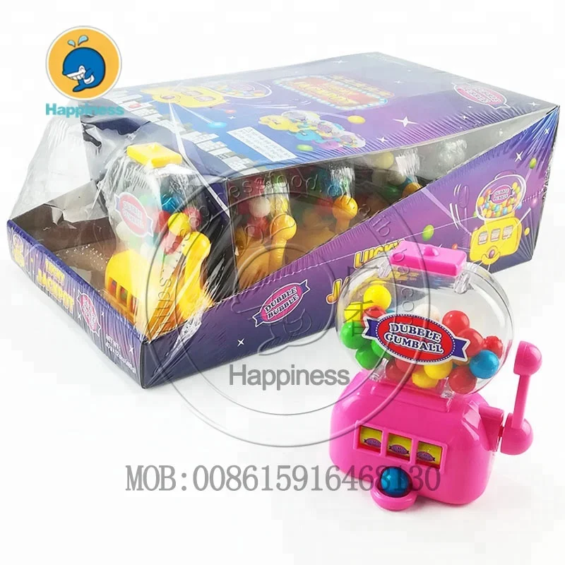 

hot selling gumball vending dispenser machine toy candy, Multi-colored