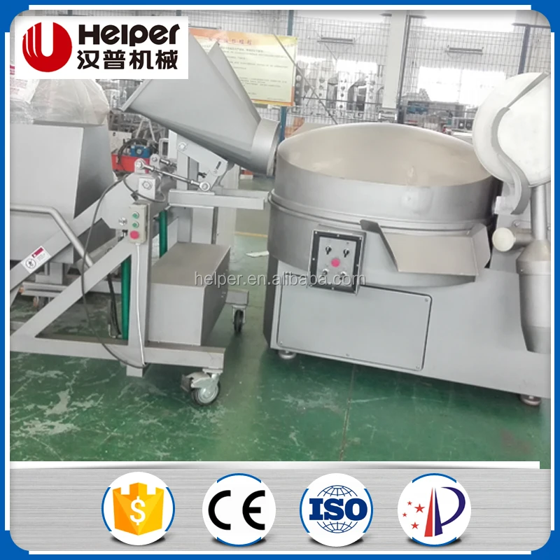
High speed meat cutting machine, mince meat bowl cutter machine, meat bowl cutter 