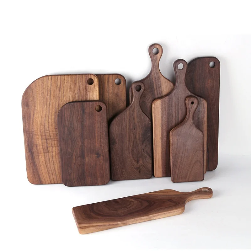 
New fashion bread board serving tray walnut wood board 