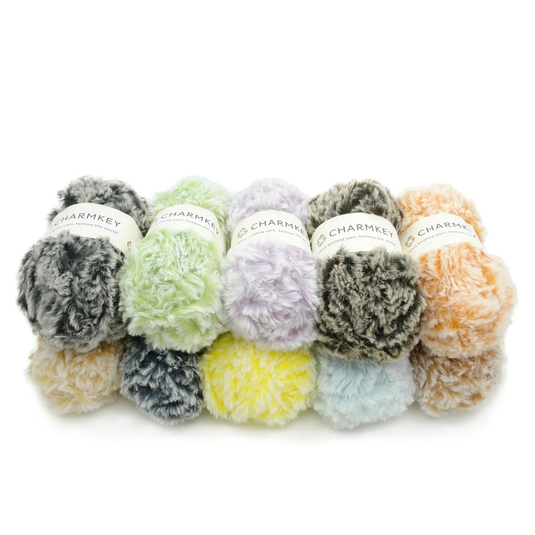 
China manufacturer wholesale 100% polyester mink fur yarn knitting yarn for hand knitting 
