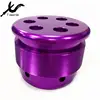 Machine Part Aluminium Blocks Pipe End Caps CNC Machining Aluminum Parts Light Spinner Toy