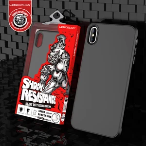 LEEU DESIGN Shockproof Matte Case iPhone XR Max X 8 7 6 Plus