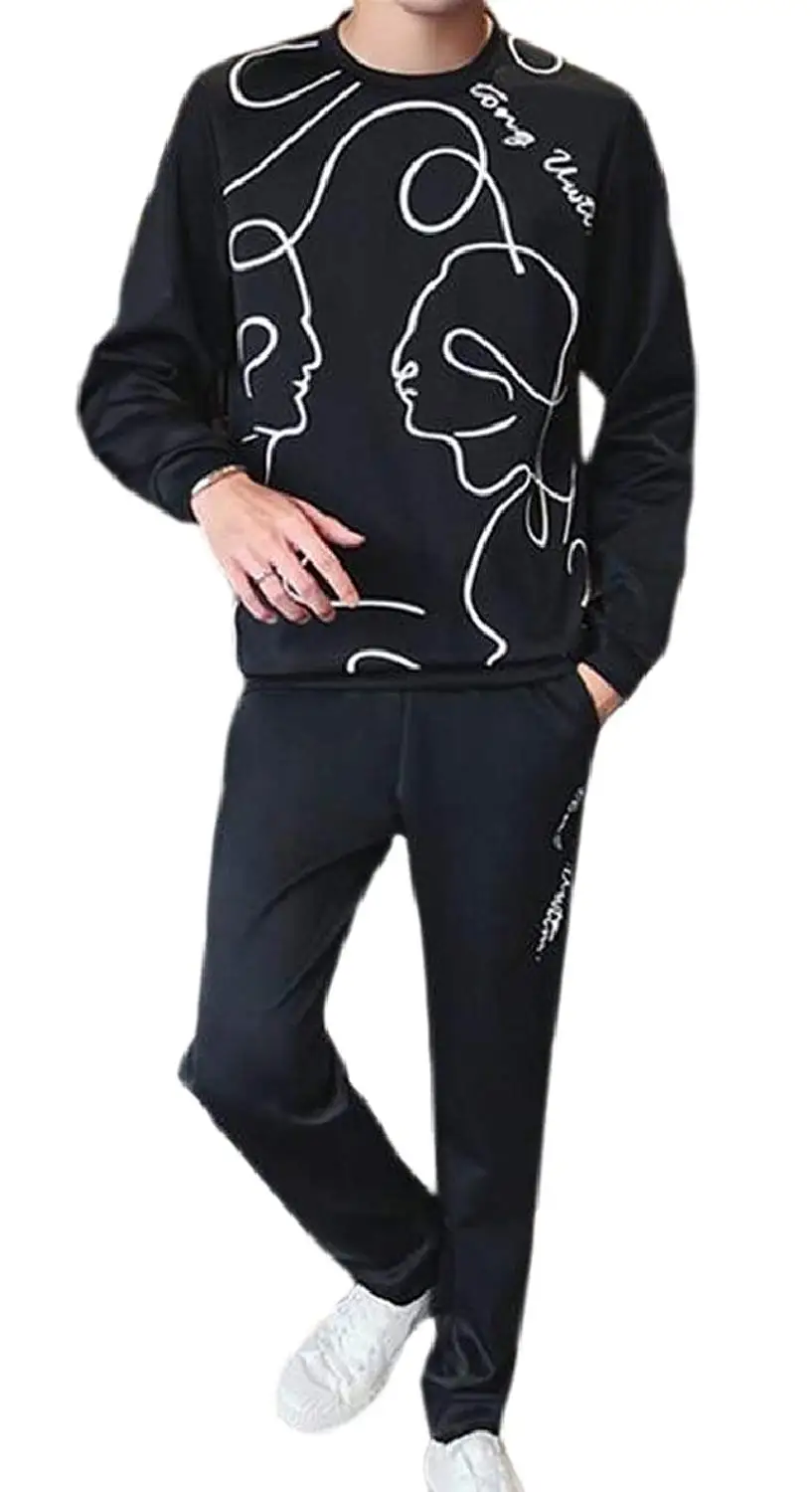 men black sweatsuit