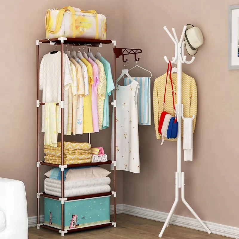 
12 hook metal iron coat rack wall hat shelf scarf rack 