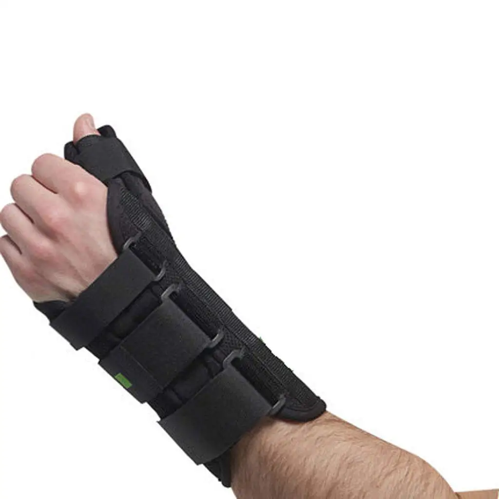 Bracers, Wrist Support Tenosynovitis Wrist Fracture Sprain Fixed Plate Medical Protective Gear (Color : Left Hand, Size : S)